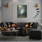 Ghost On A Swing In The Forest Halloween Wall Art - 12L" x 16W" (Unframed)